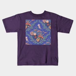 Reef Buddies - blue Kids T-Shirt